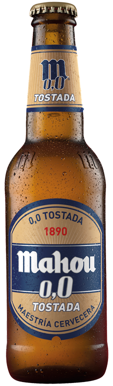 Cerveza Mahou 0,0 Tostada - Los Cervecistas